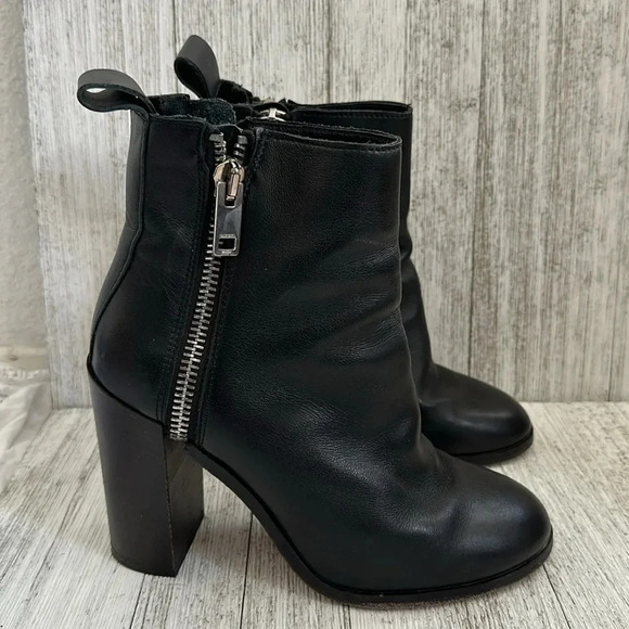 Diesel D-Zippher HA Ladies Diesel Just Above Ankle Boots - Picture 3 of 9